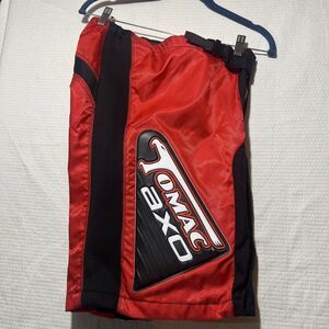 Vintage Tomac AXO Motocross Pants Shorts Dirt Bike 90s Red/Black Size 32